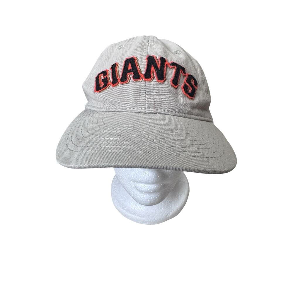 SF Giants Tan Baseball Cap Dreyers Adjustable One Size Adult Cotton California